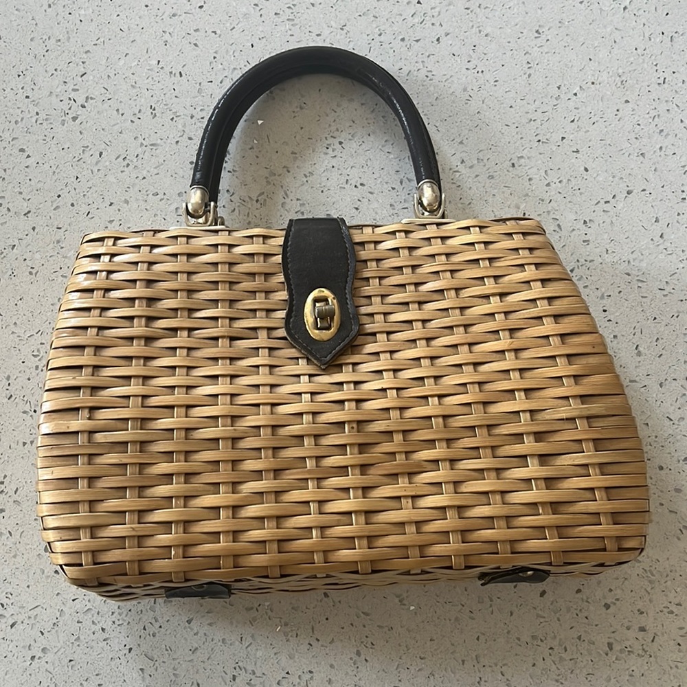 Vintage Wicker Bag